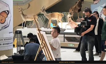 “国际博物馆日”陕西省宣传片拍摄走进陕西自然博物馆