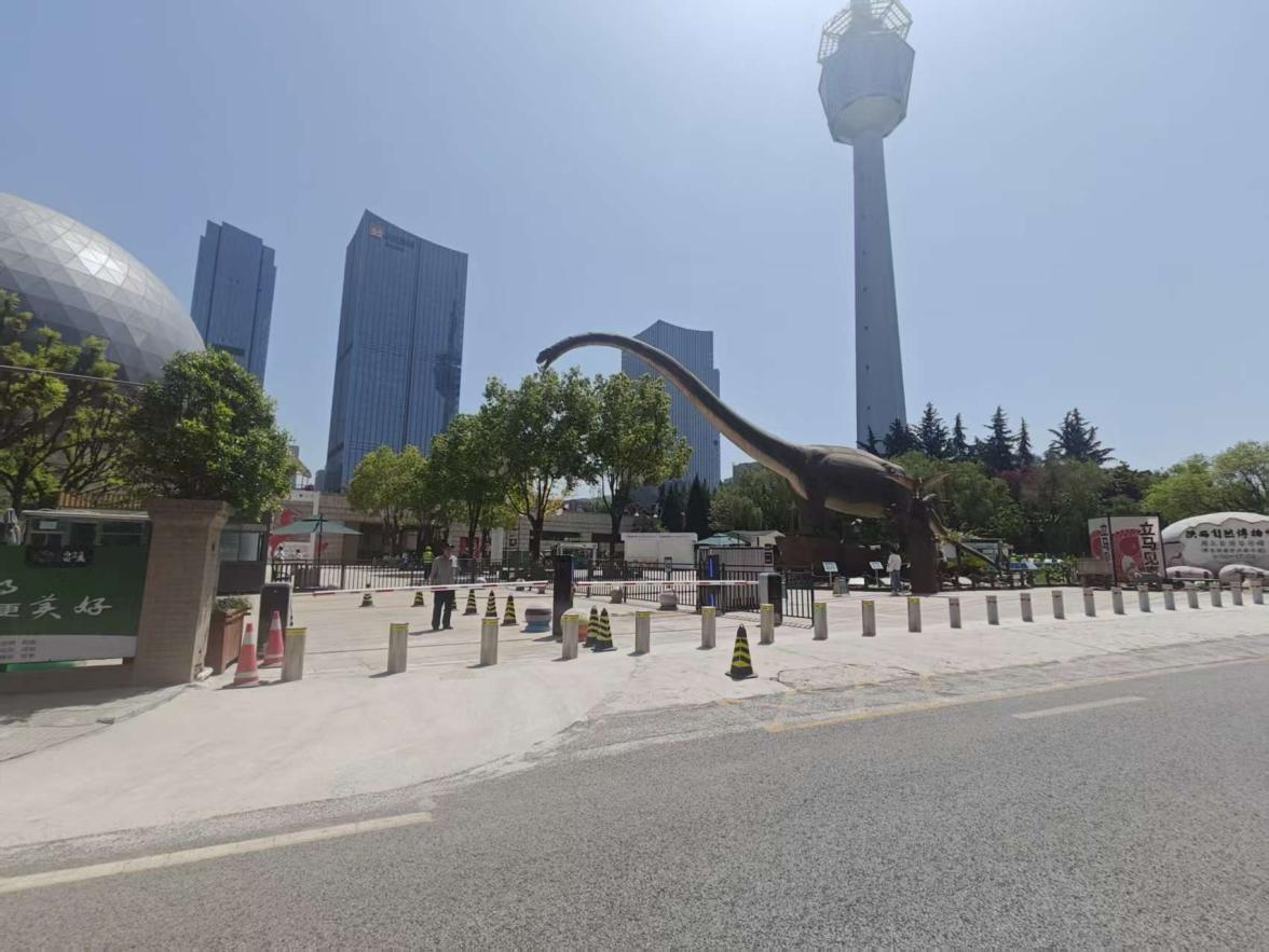 动线重构守护观众平安出行 硬件优化赋能服务质量升级 陕西自然博物馆完成广场人车分流微改造