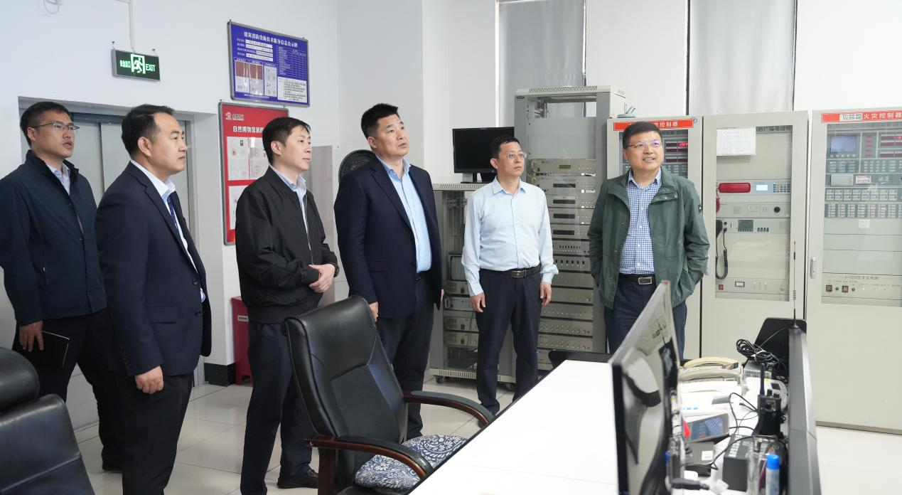 筑牢安全防线 护航五一假期 —— 陕城投集团督导博物馆安全防范工作​