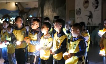 博物馆奇妙夜系列“与恐龙同眠”夜宿科普活动完美收官