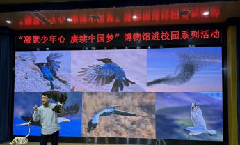 “凝聚少年心 赓续中国梦”——陕西自然博物馆进校园系列活动在西安浐灞阳光海蓝小学顺利举行